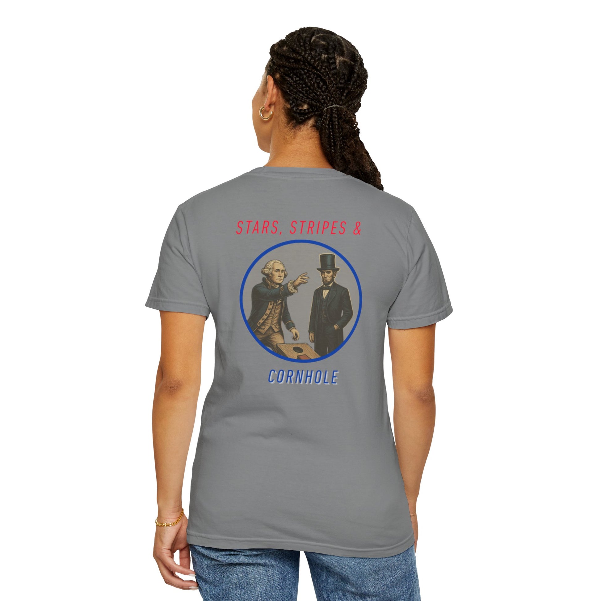 Stars, Stripes & Cornhole T-Shirt