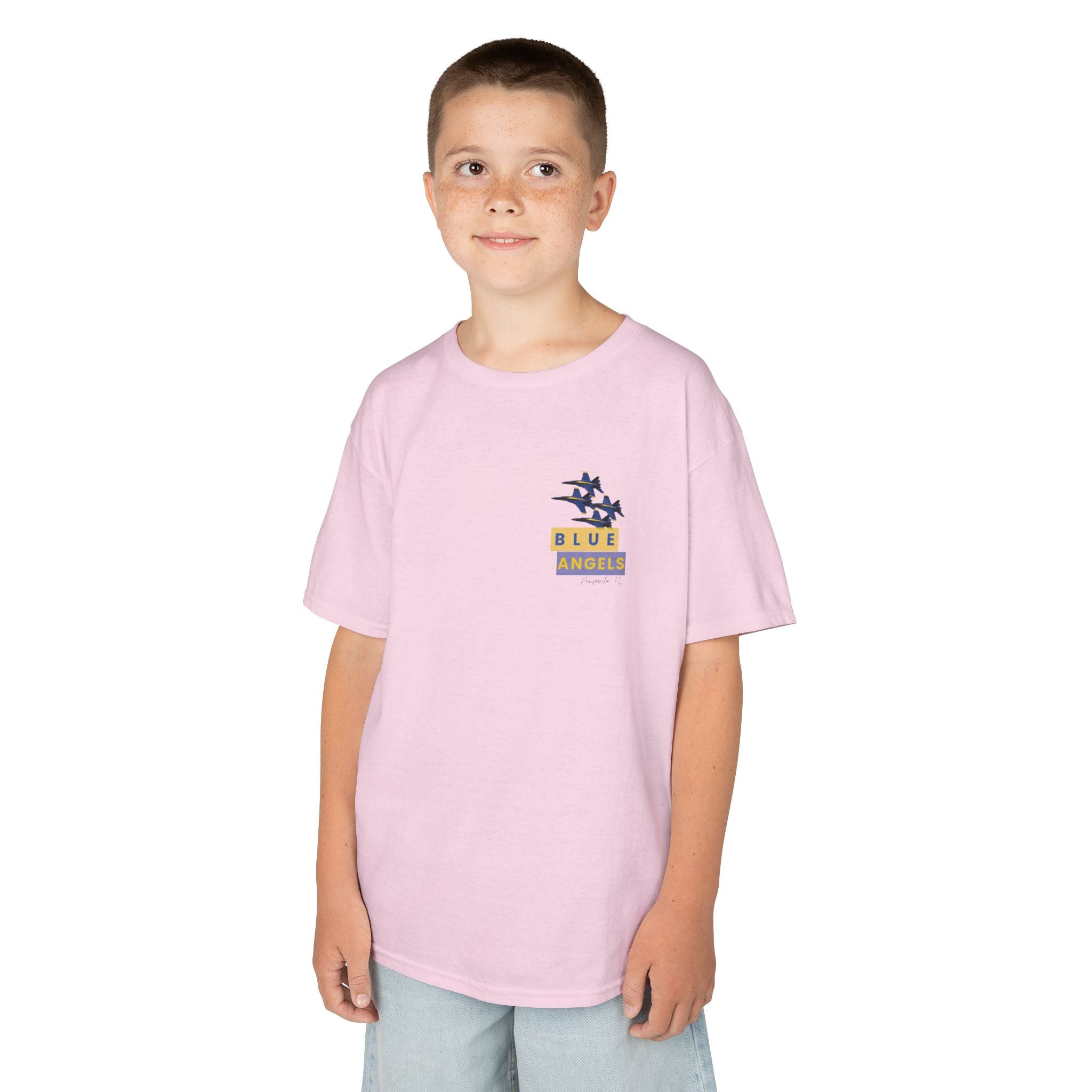 Kids Blue Angels Diamond Formation Tee — Pensacola Airshow Shirt