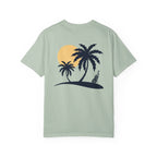 Sunset Palm Trees & Golf T-Shirt