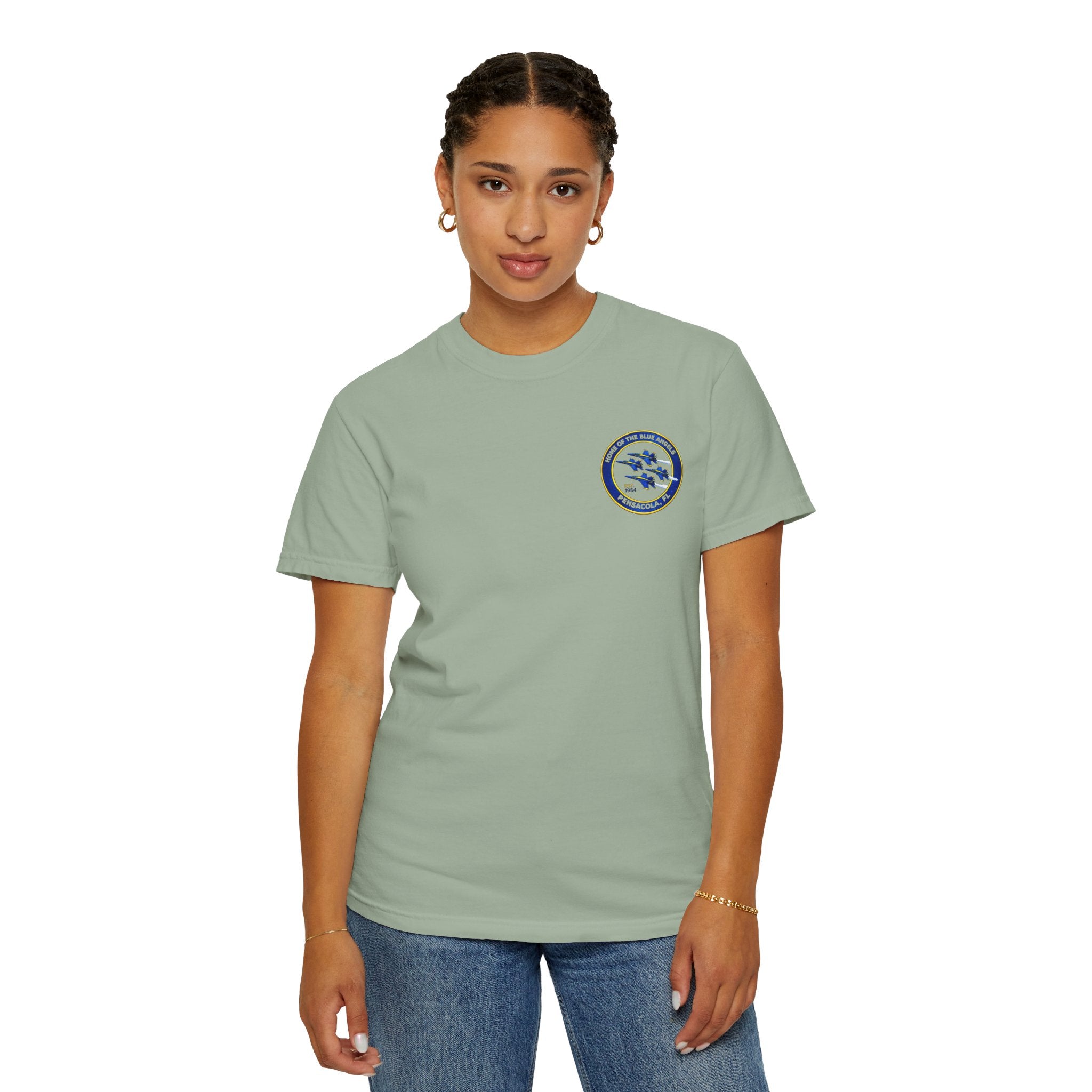 Pensacola Beach Blue Angels Navy Aviation T-Shirt — Florida Air Show Graphic Tee