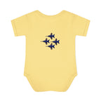 Infant Bodysuit - Blue Angel Airplane Baby Shower Gift and Cute Newborn Clothing