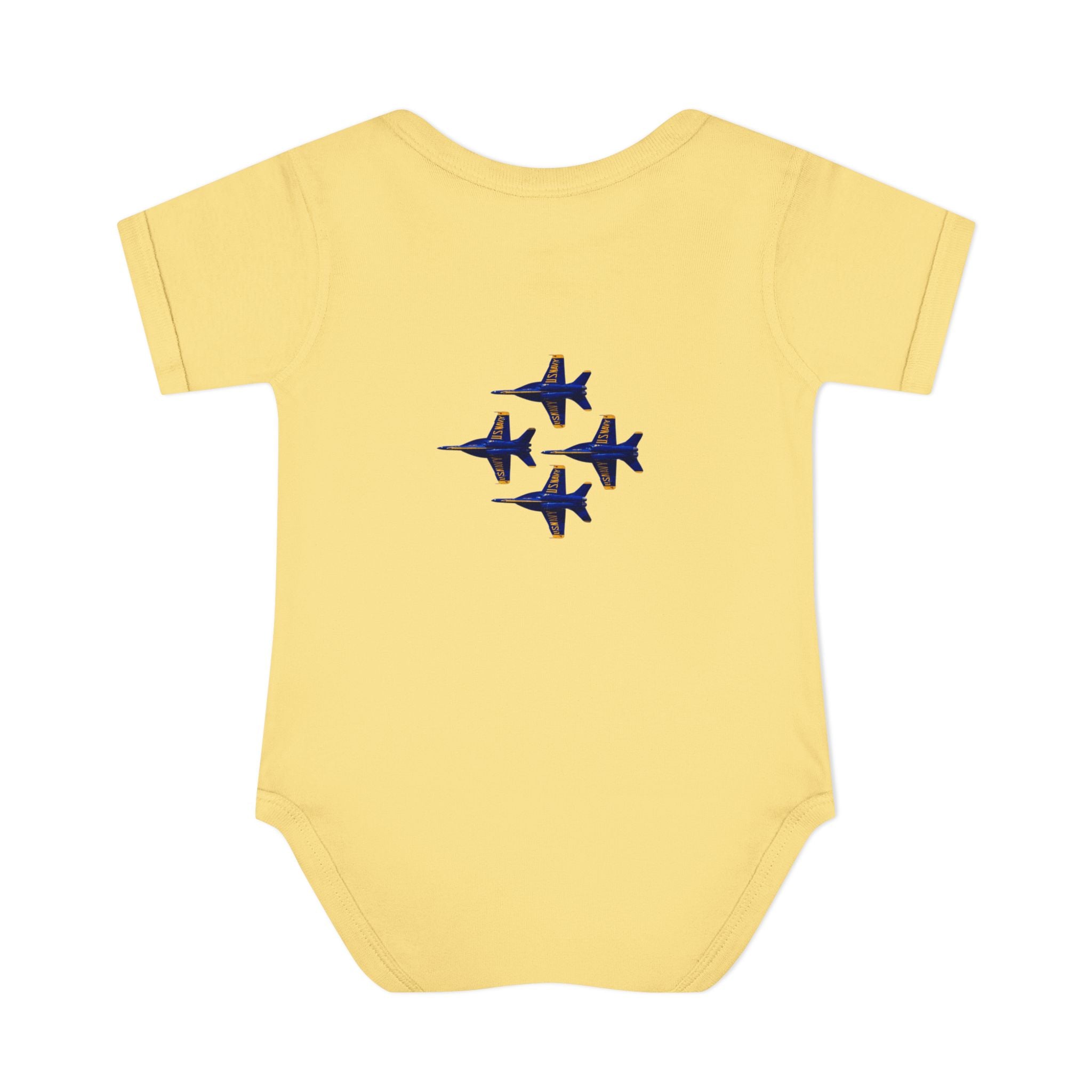 Infant Bodysuit - Blue Angel Airplane Baby Shower Gift and Cute Newborn Clothing