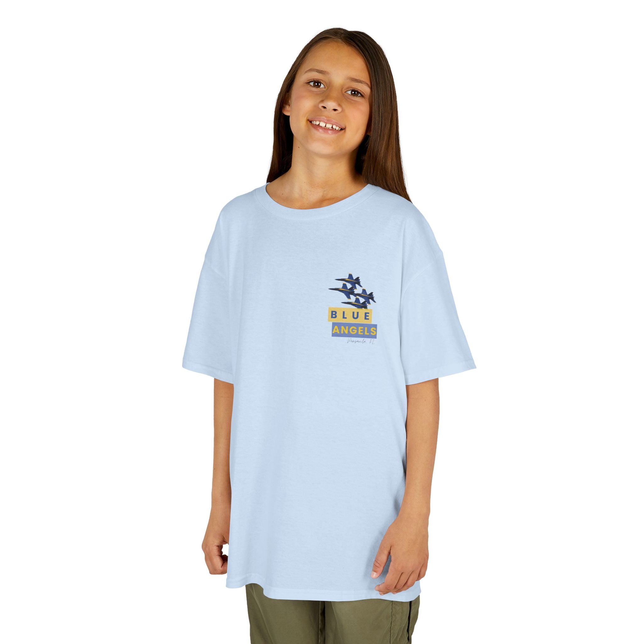 Kids Blue Angels Diamond Formation Tee — Pensacola Airshow Shirt
