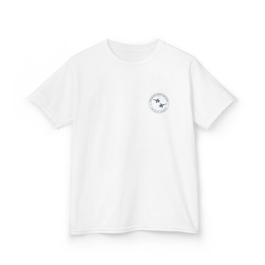 Kids Tee - Aviation Adventure Blue Angels Airplane Design T-Shirt