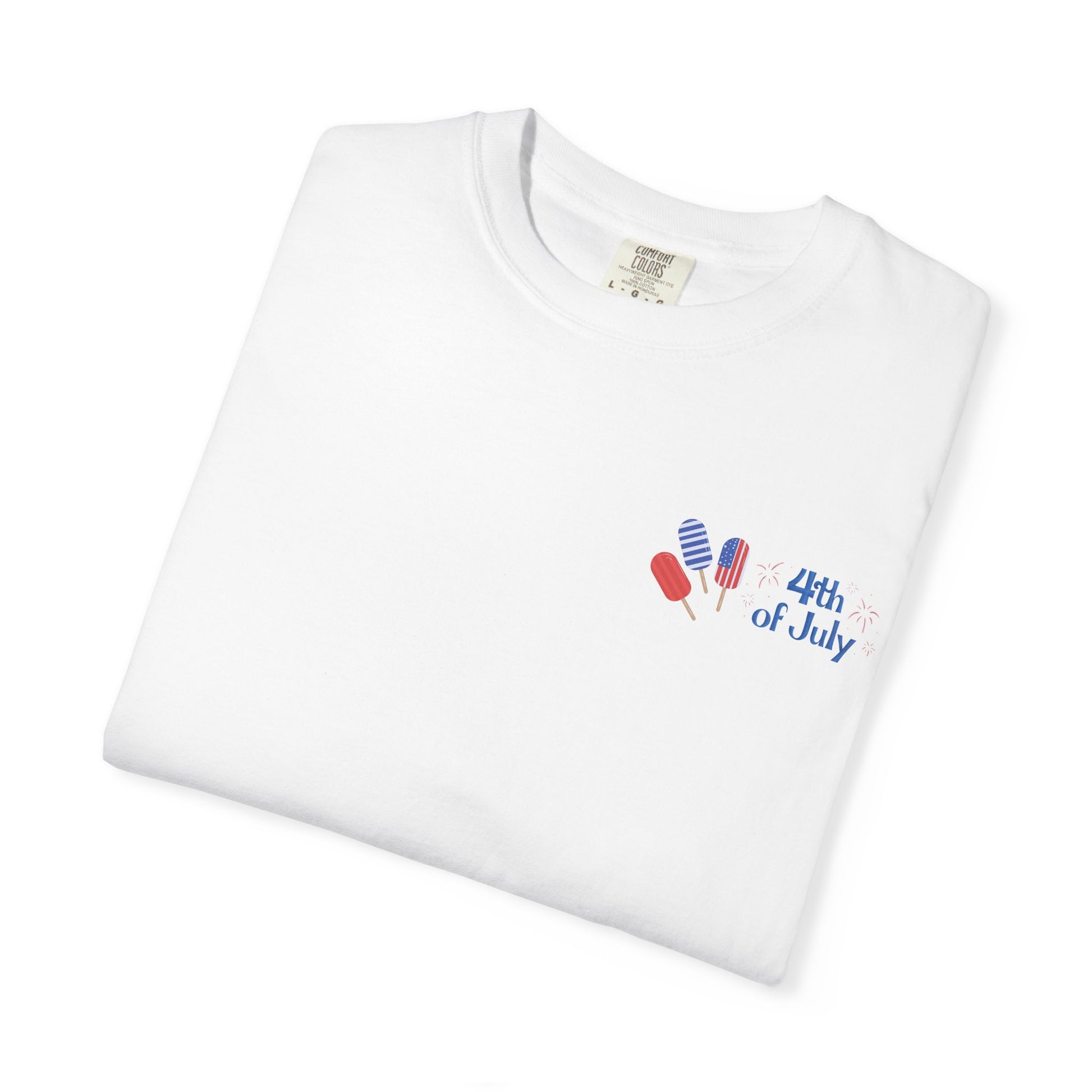 Patriotic Floral 4th of July T-Shirt