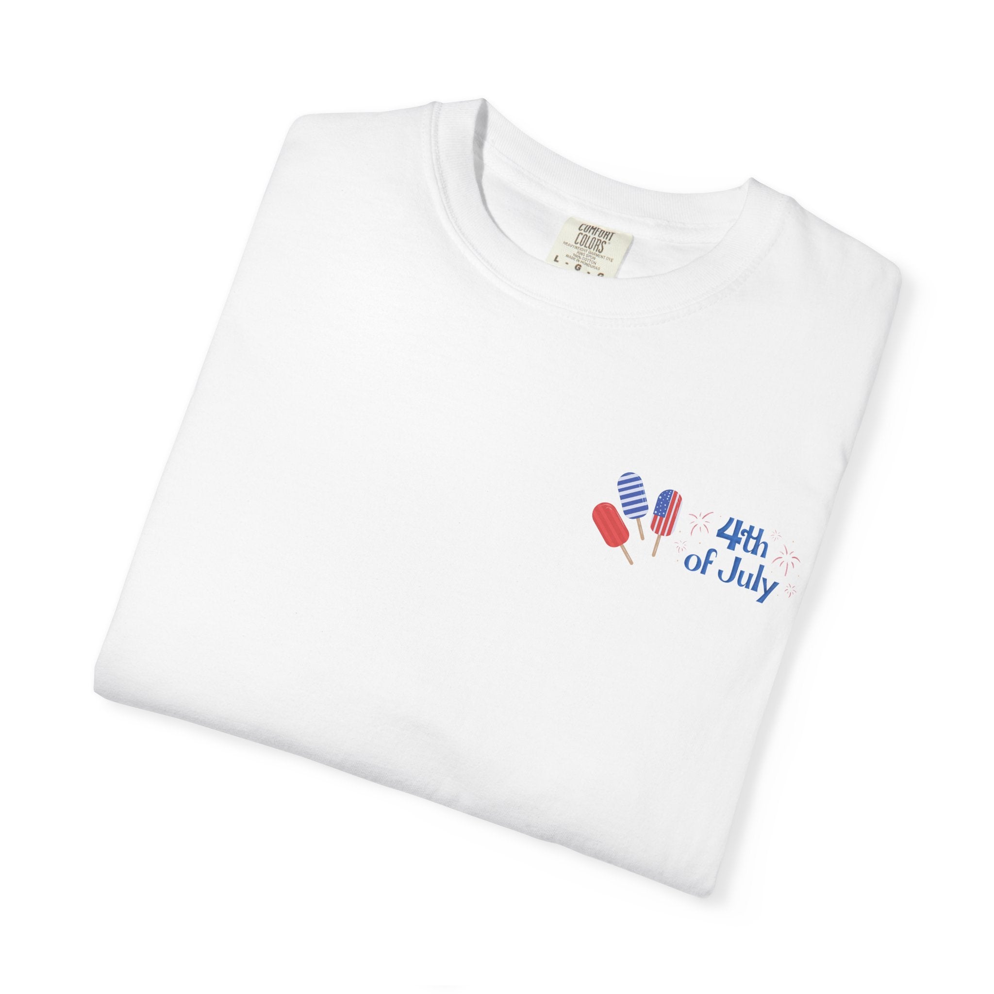 Patriotic Floral 4th of July T-Shirt