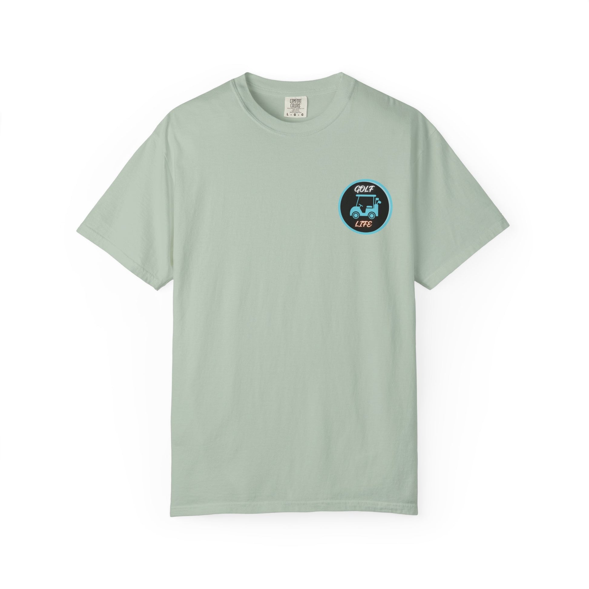 Sunset Palm Trees & Golf T-Shirt