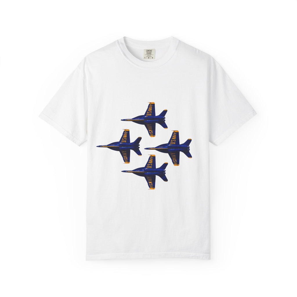 Unisex T-shirt Blue Angels Diamond 4 Front Logo - No Text