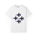 Unisex T-shirt Blue Angels Diamond 4 Front Logo - No Text