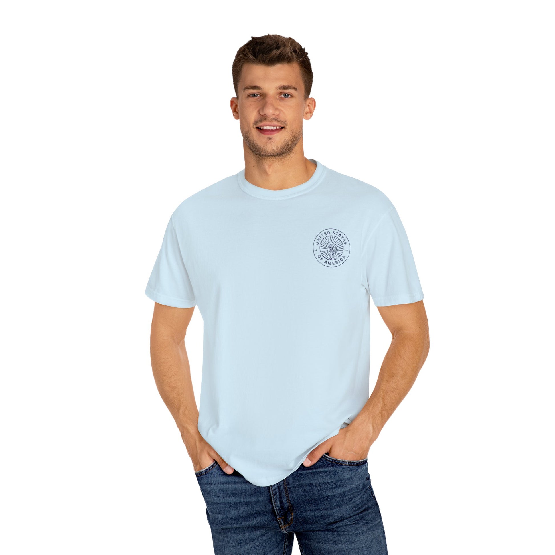 Patriotic USA Vintage Style T-Shirt