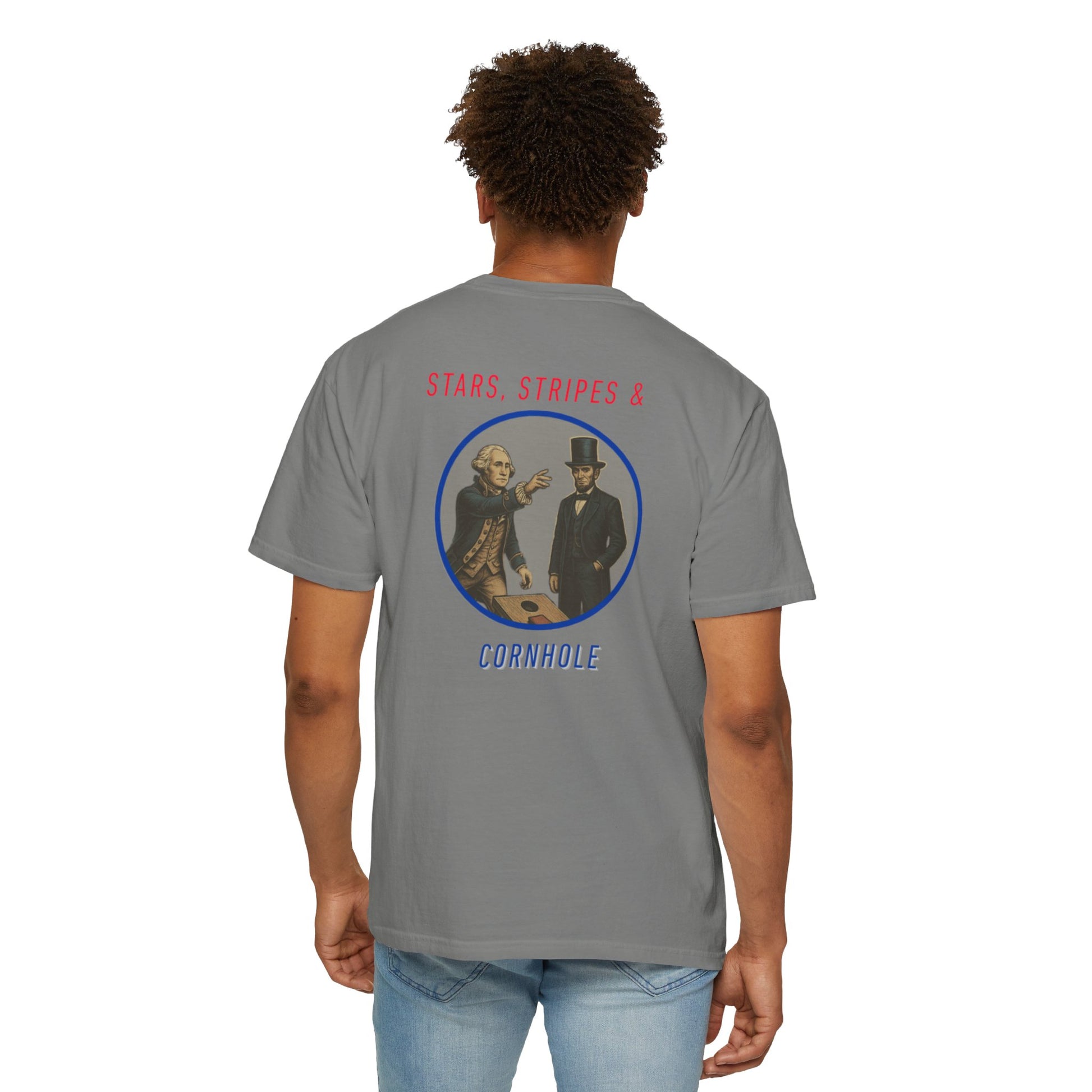 Stars, Stripes & Cornhole T-Shirt