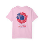 Patriotic Floral 4th of July T-Shirt