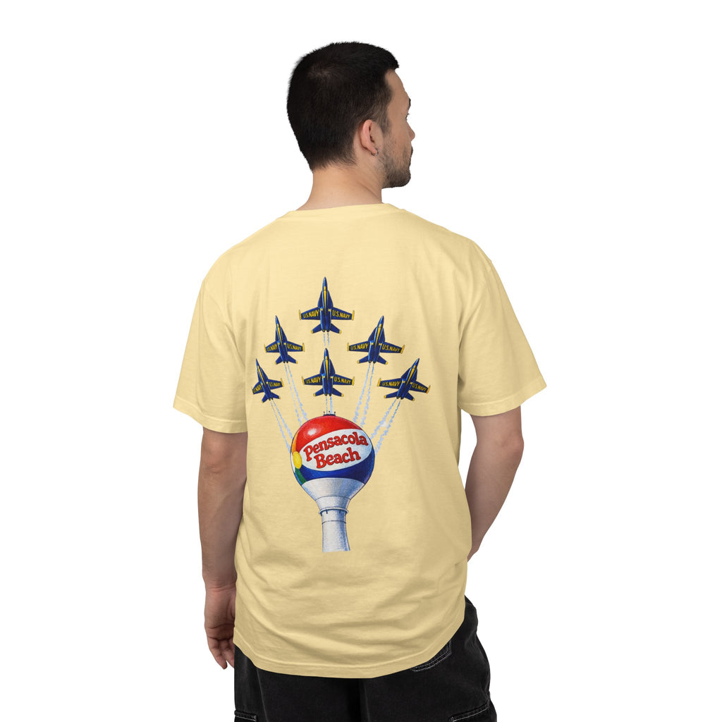 Pensacola Beach Blue Angels Navy Aviation T-Shirt — Florida Air Show Graphic Tee