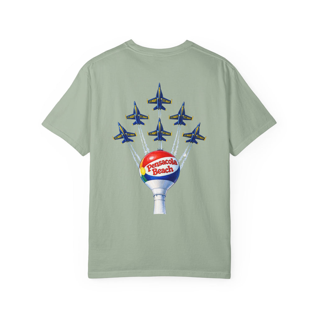 Pensacola Beach Blue Angels Navy Aviation T-Shirt — Florida Air Show Graphic Tee