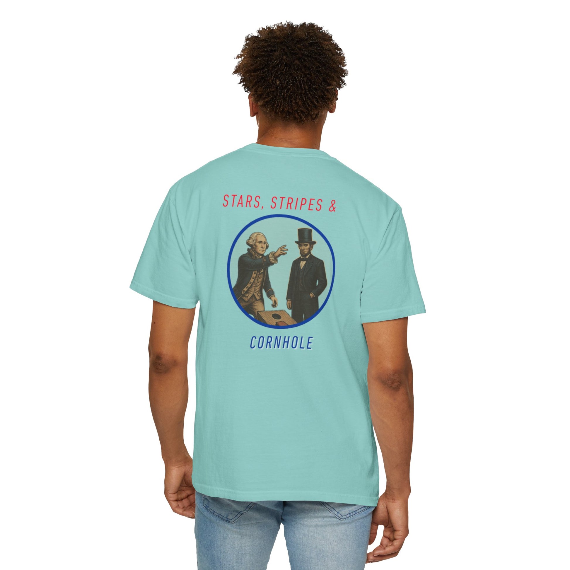 Stars, Stripes & Cornhole T-Shirt