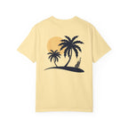 Sunset Palm Trees & Golf T-Shirt