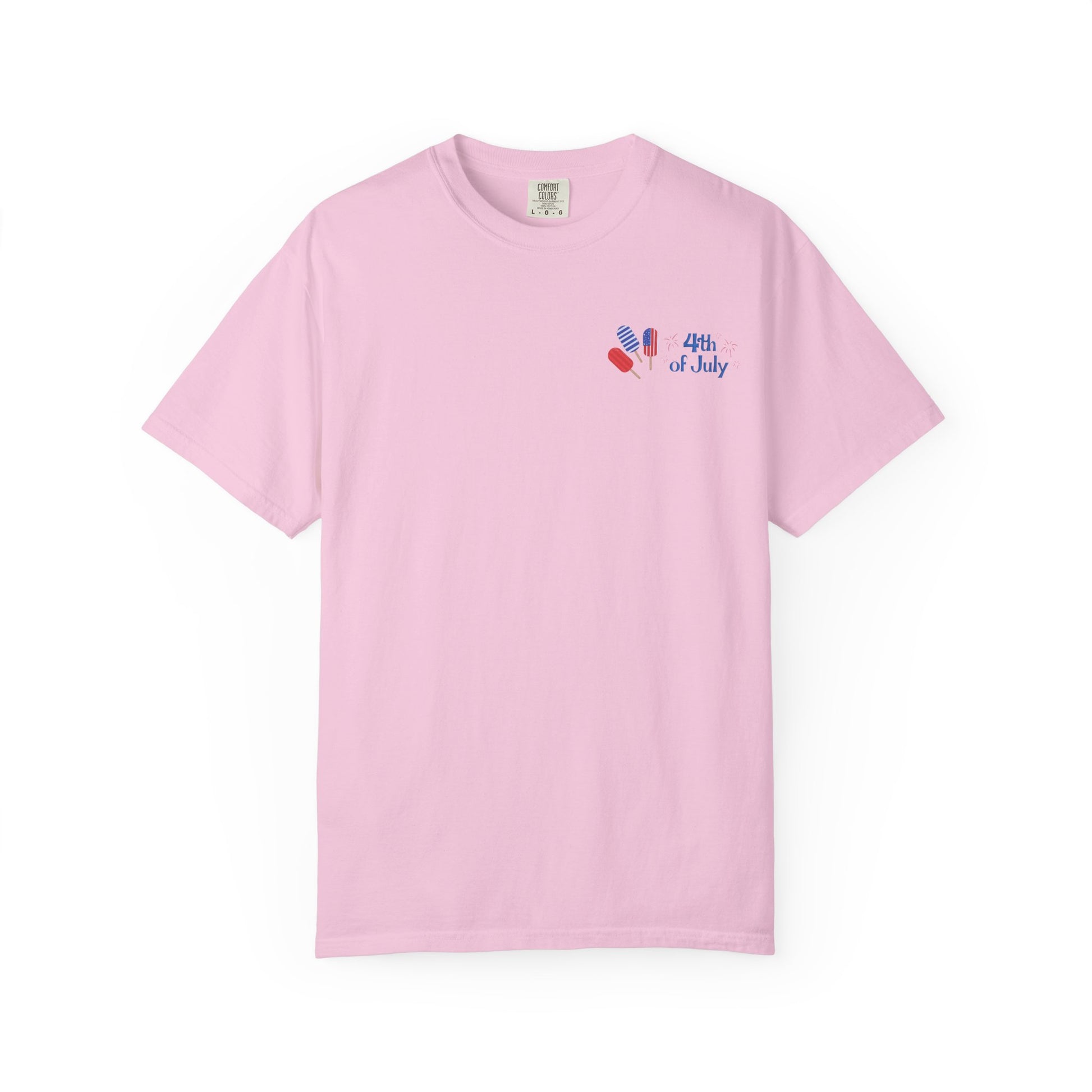 Patriotic Floral 4th of July T-Shirt