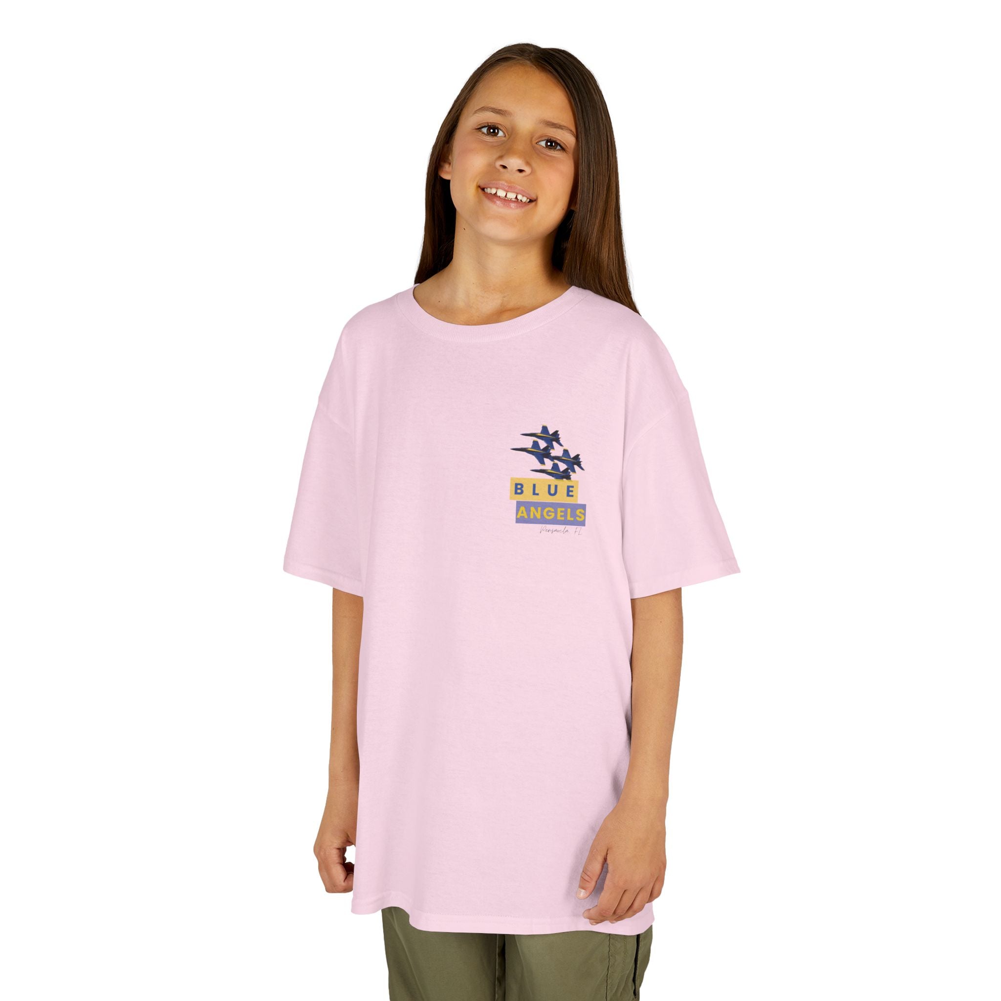 Kids Blue Angels Diamond Formation Tee — Pensacola Airshow Shirt