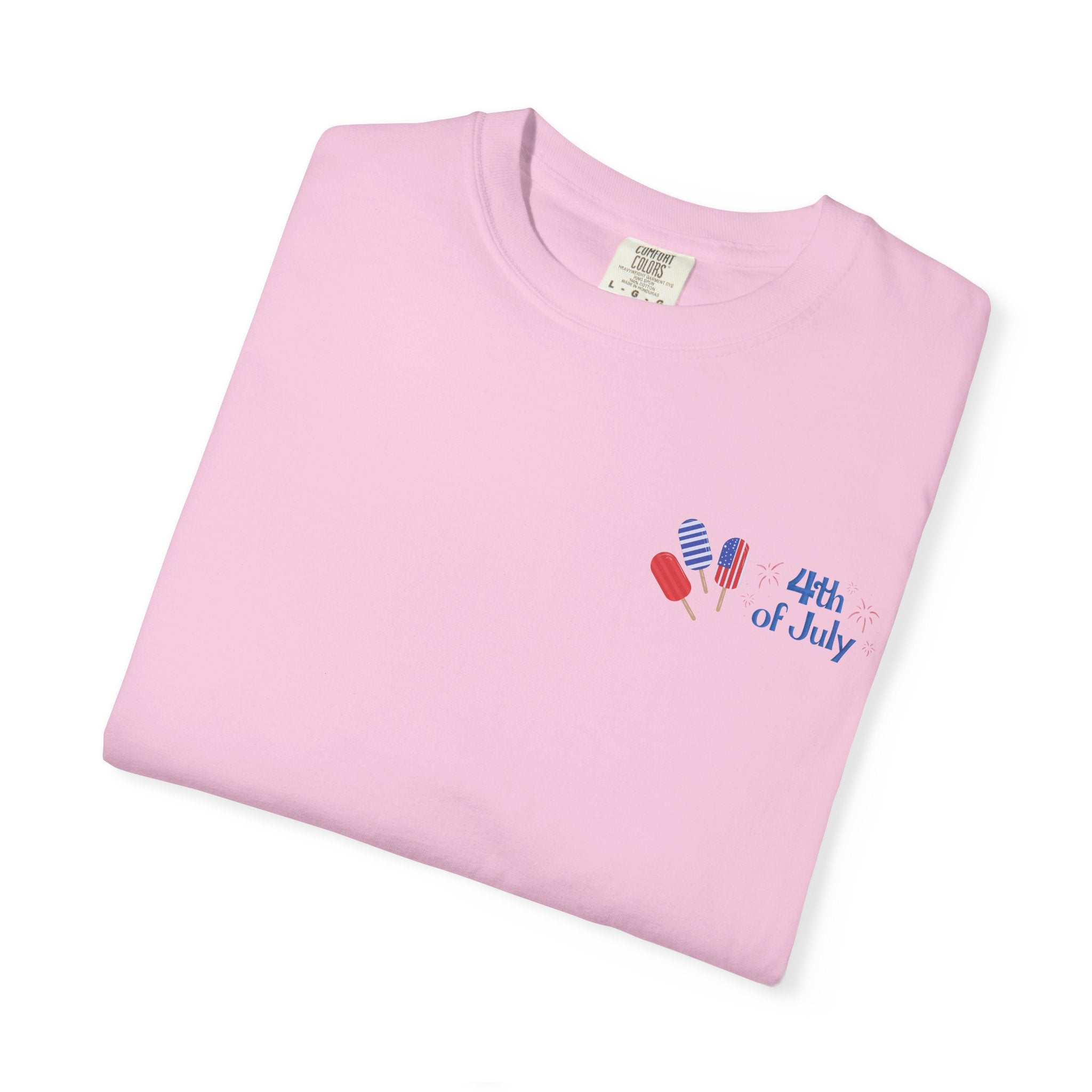 Patriotic Floral 4th of July T-Shirt
