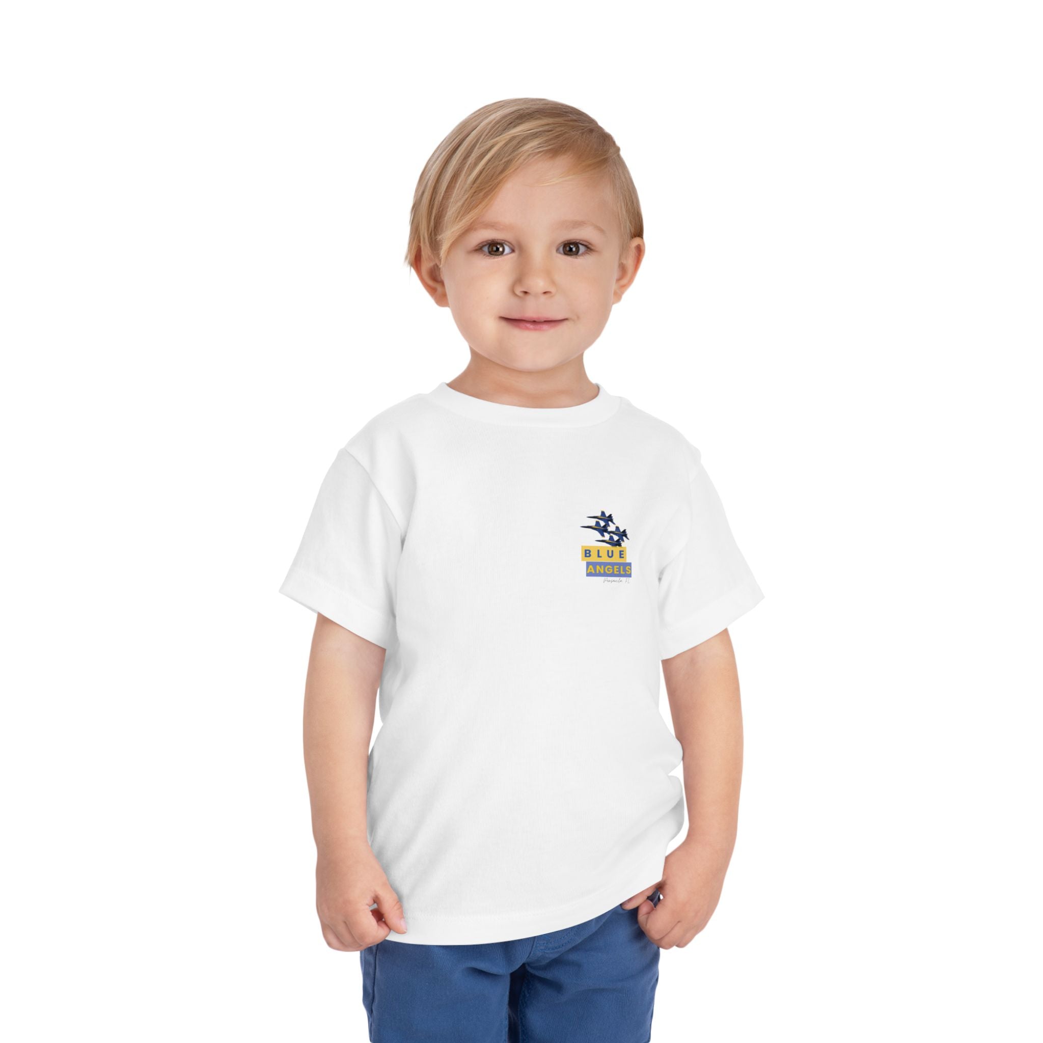 Blue Angels Diamond 4 Kids Shirt | Youth Jet Fighter Tee | Pensacola Florida Navy Air Show T-Shirt