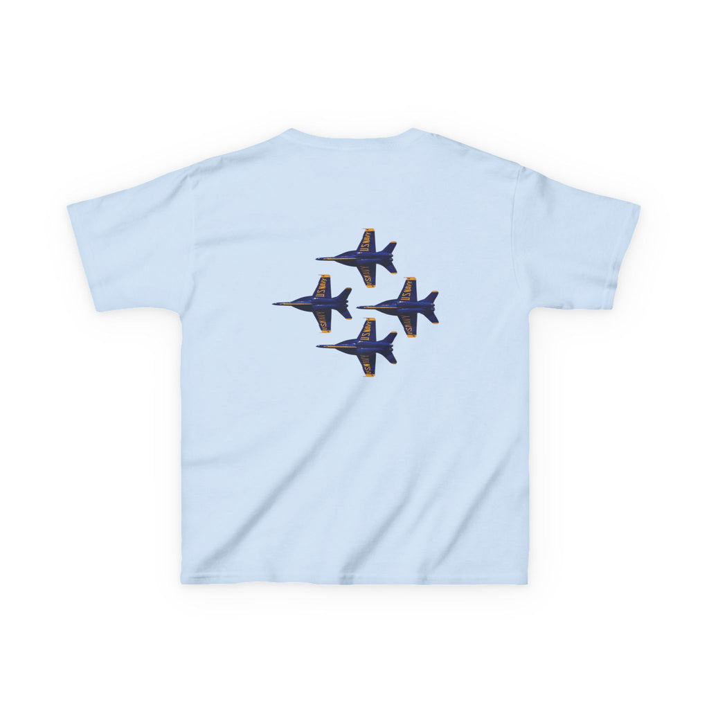 Kids Blue Angels Diamond Formation Tee — Pensacola Airshow Shirt