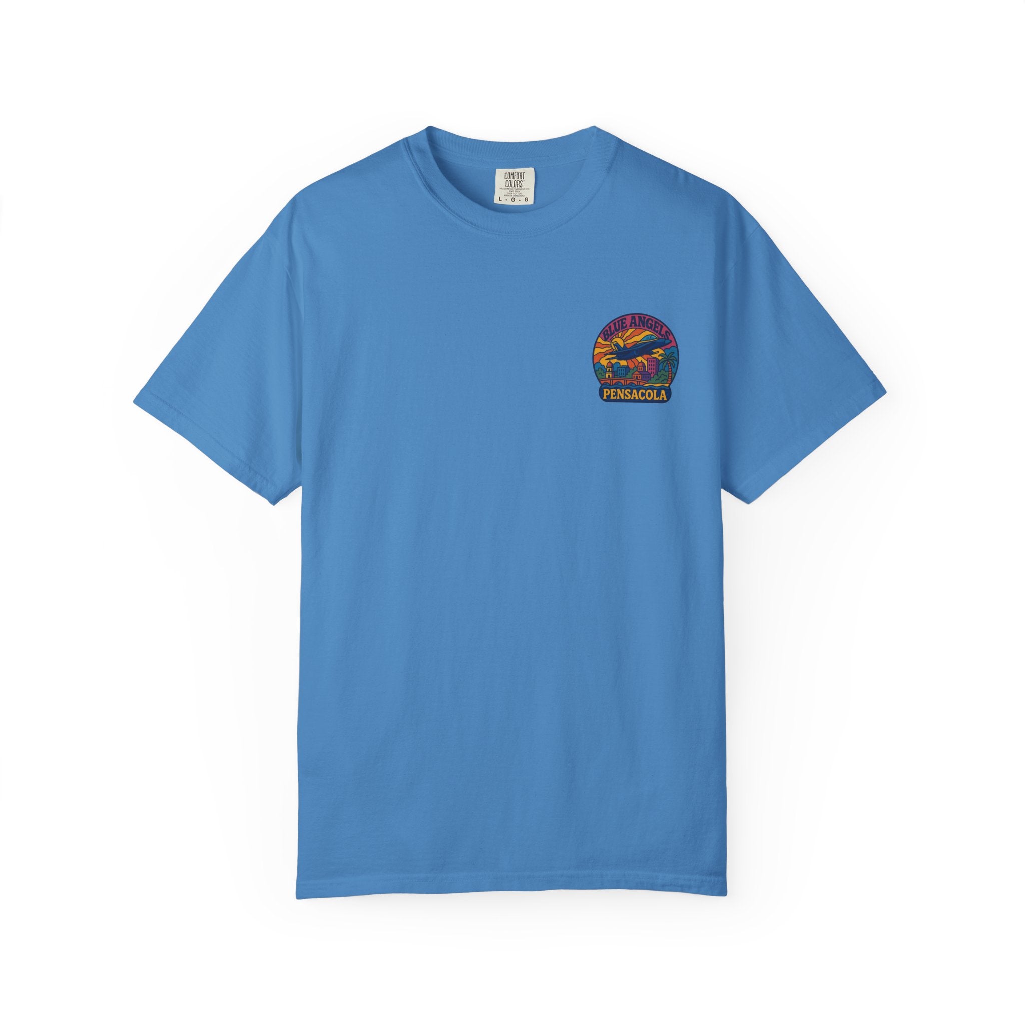 Blue Angels Retro Pensacola T-Shirt – Psychedelic Vintage Style