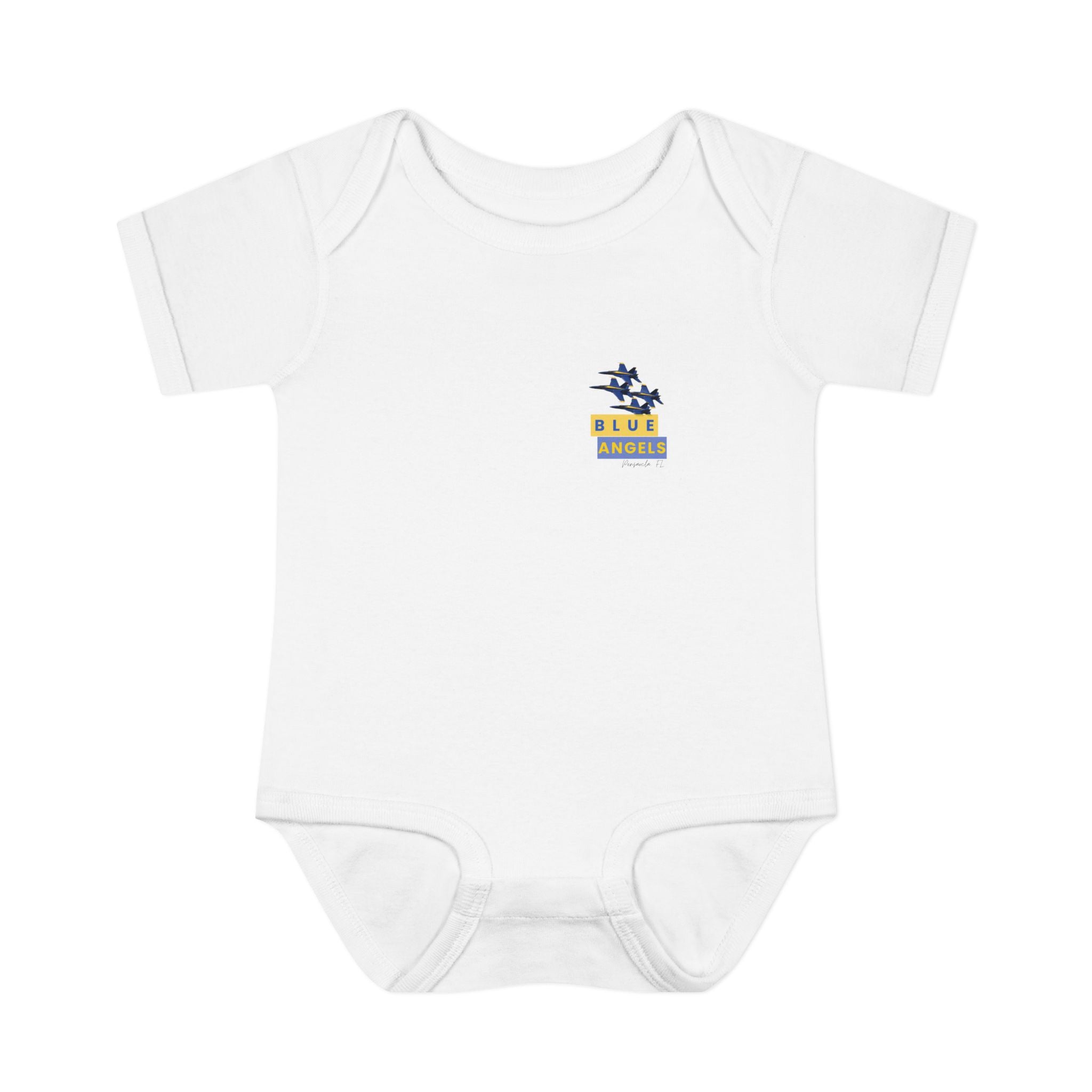 Infant Bodysuit - Blue Angel Airplane Baby Shower Gift and Cute Newborn Clothing