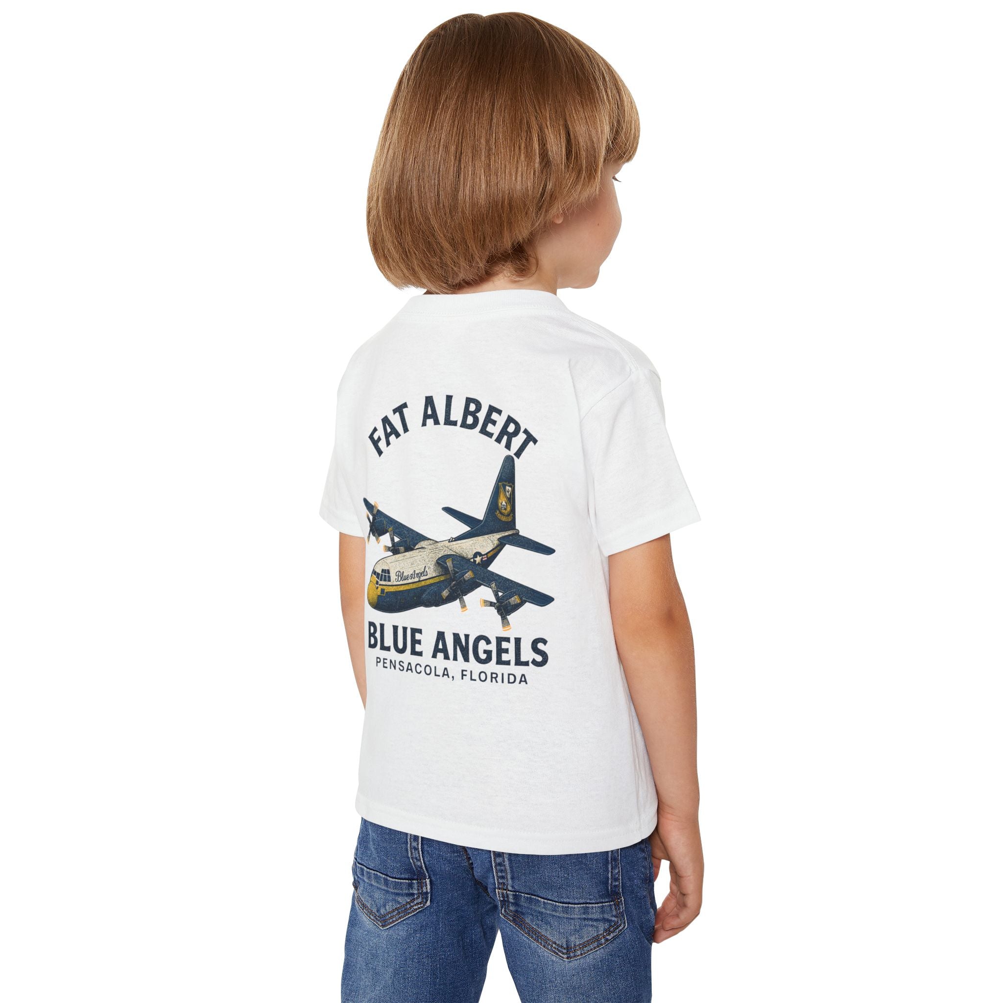 Fat Albert Toddler T-Shirt, Cute Airplane Tee, Kids' Gift, Airshow Apparel, Birthday Gift, Blue Angels, Aviation Lover