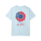 Patriotic Floral 4th of July T-Shirt