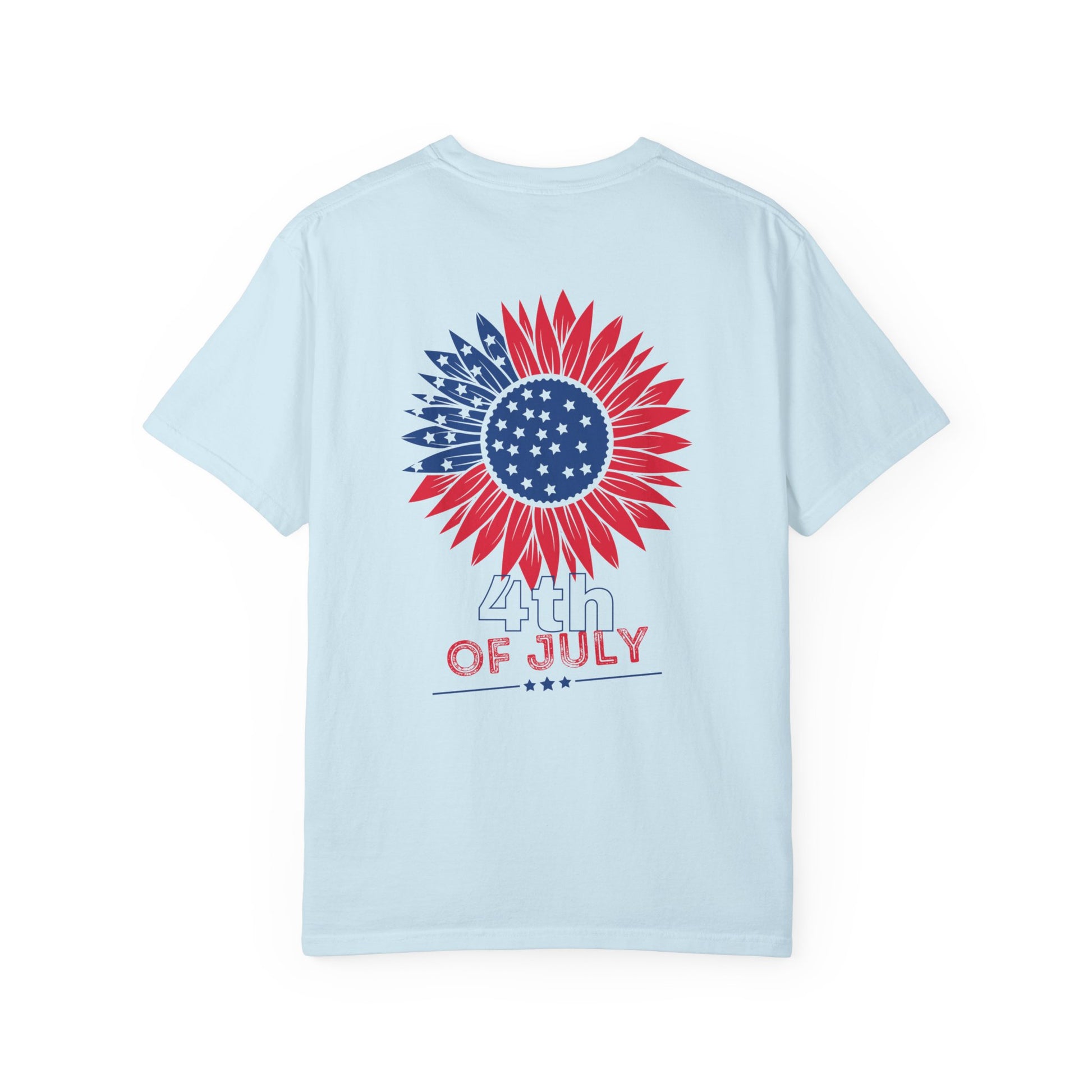 Patriotic Floral 4th of July T-Shirt