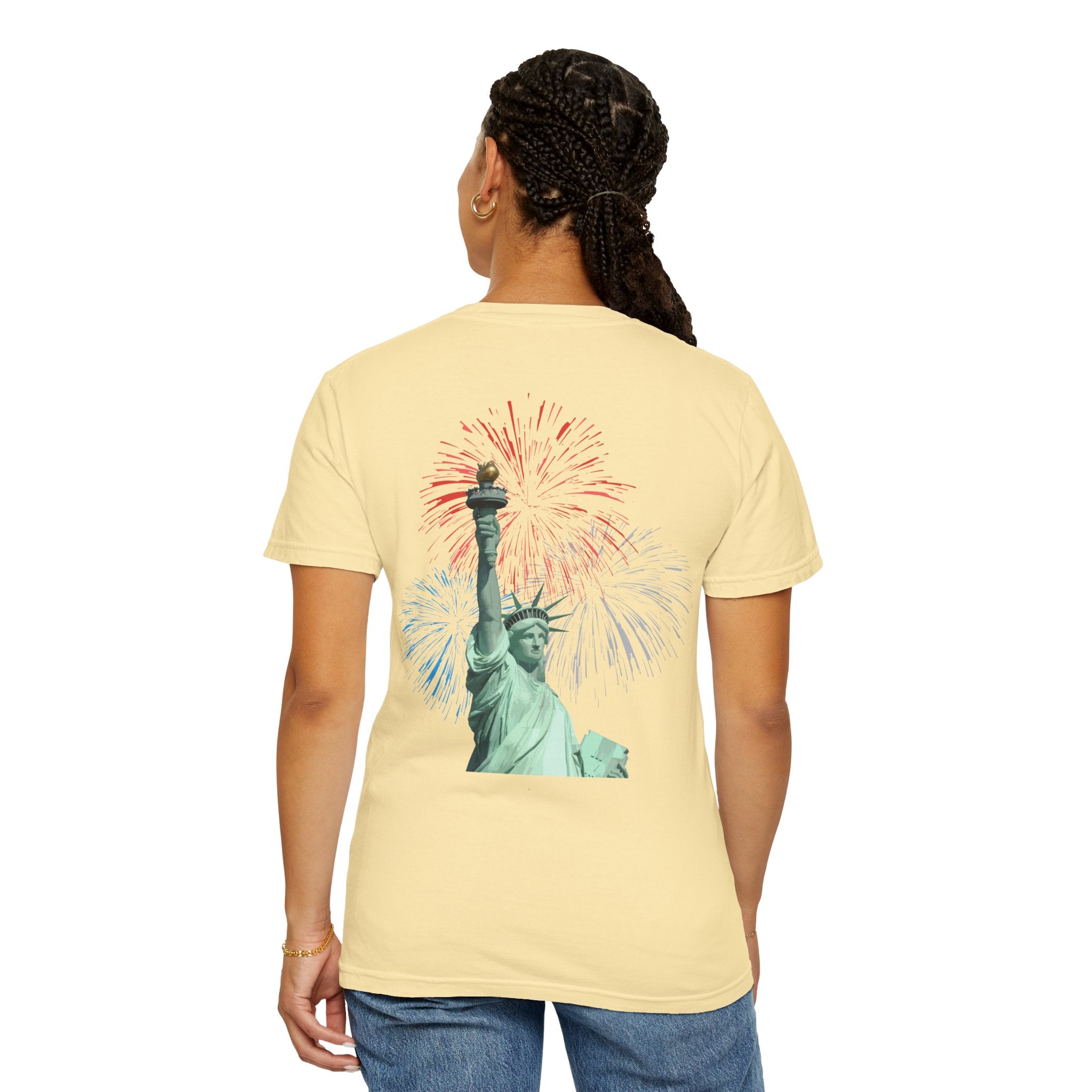 Patriotic USA Vintage Style T-Shirt
