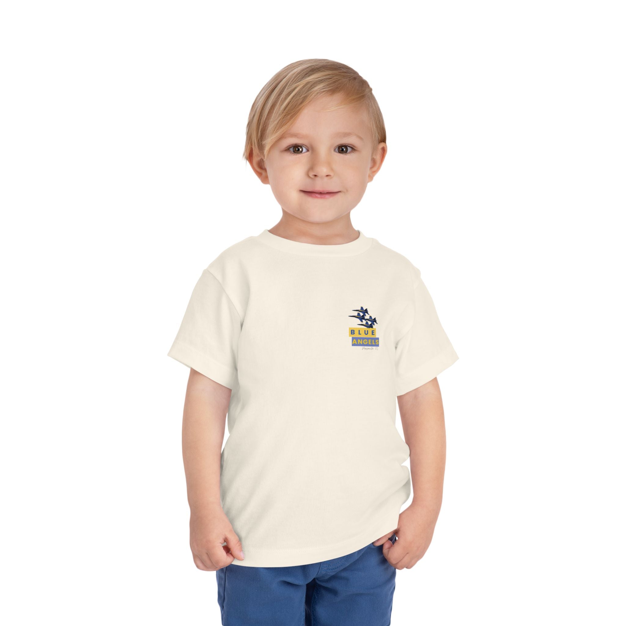 Blue Angels Diamond 4 Kids Shirt | Youth Jet Fighter Tee | Pensacola Florida Navy Air Show T-Shirt