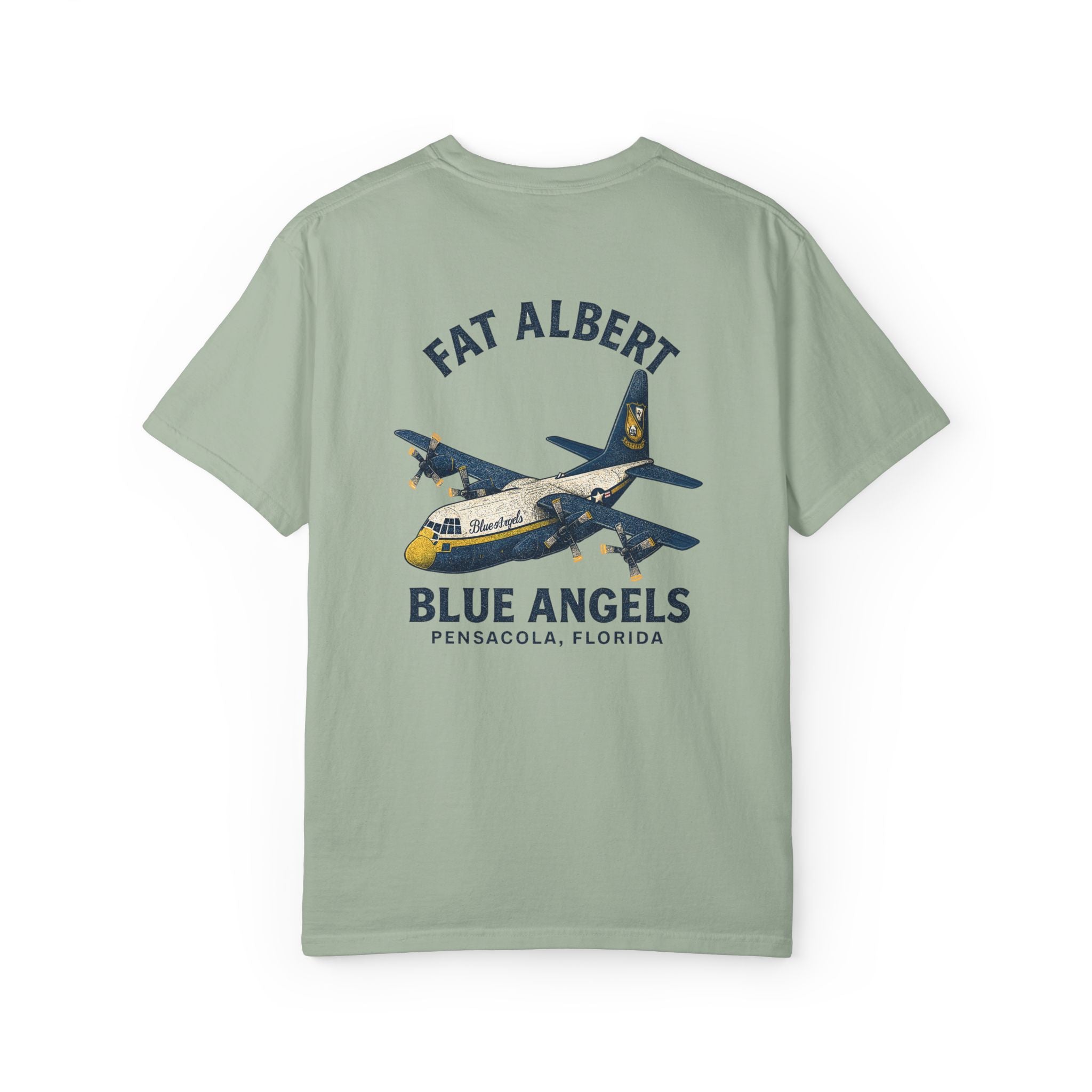 Retro Blue Angels “Fat Albert” Shirt – Pensacola Florida Navy Aviation Vintage Distressed Tee