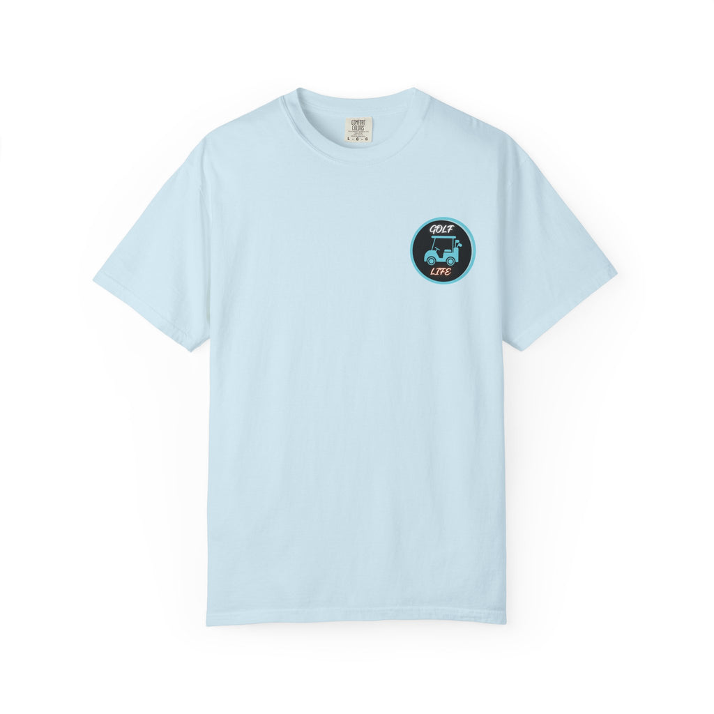 Sunset Palm Trees & Golf T-Shirt