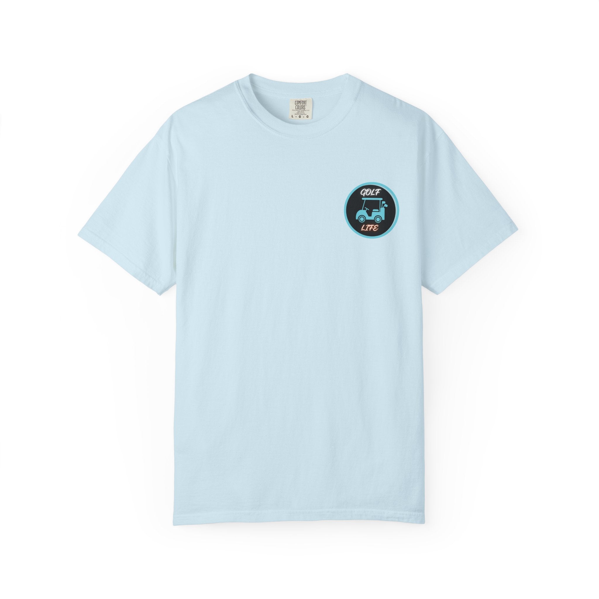 Sunset Palm Trees & Golf T-Shirt
