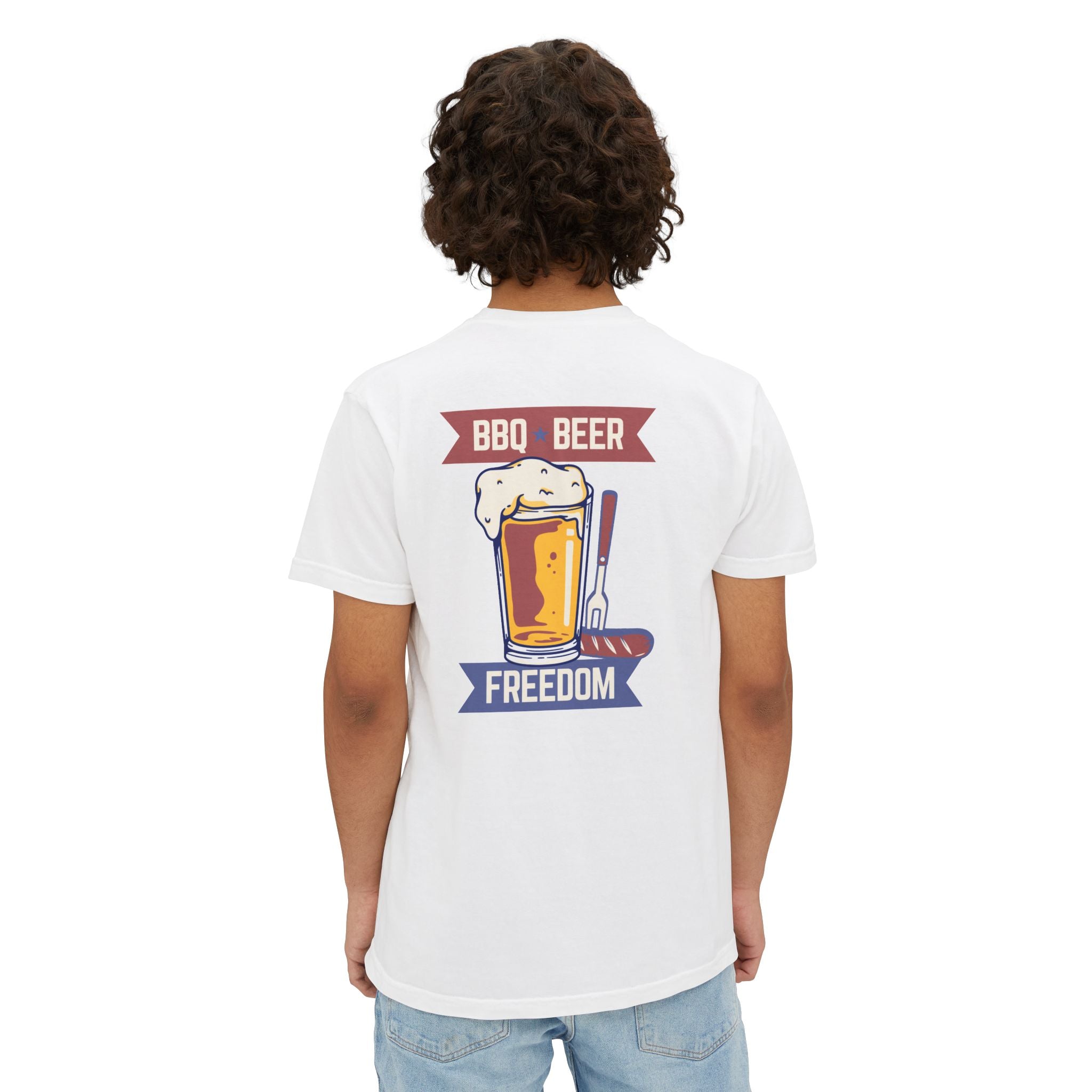 Barbecue and Beers Pocket T-Shirt