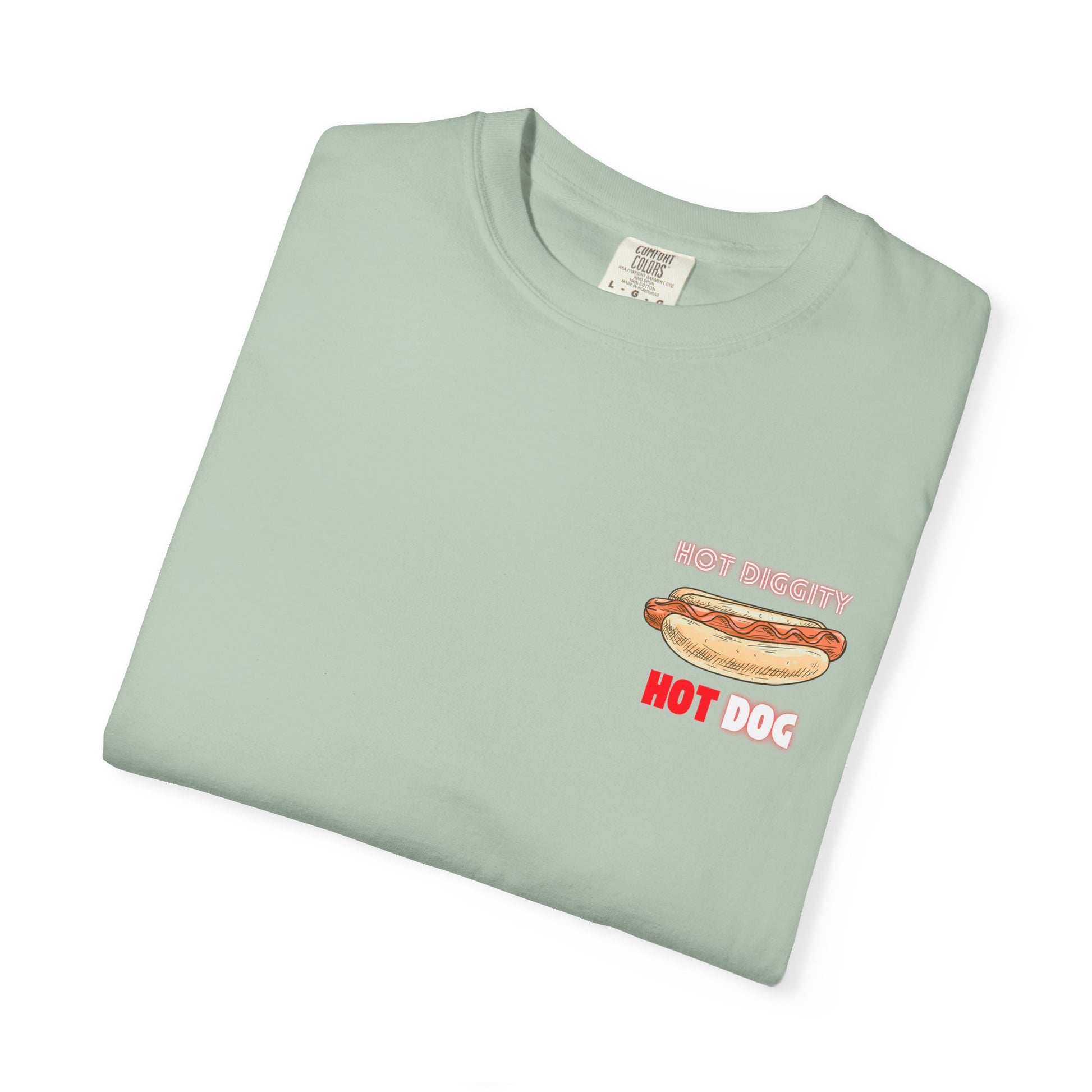 HOT DIGGITY HOT DOG T-SHIRT