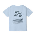 Toddler T-shirt Vintage Bluea Angels Pensacola Beach Jet Flyover Tee