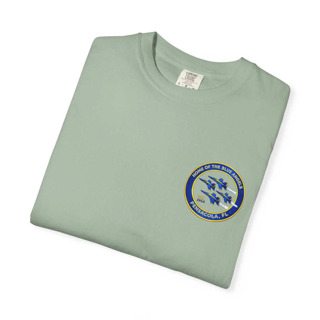 Pensacola Beach Blue Angels Navy Aviation T-Shirt — Florida Air Show Graphic Tee