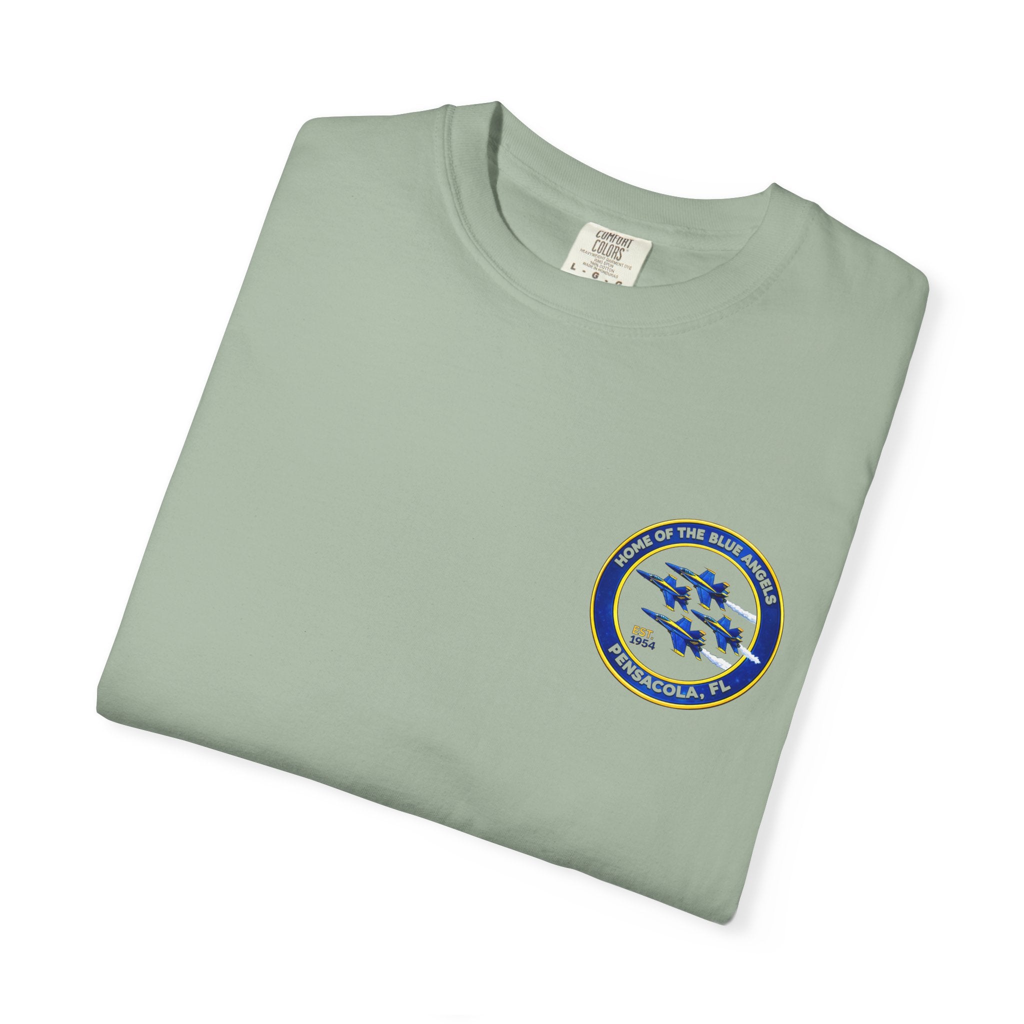 Pensacola Beach Blue Angels Navy Aviation T-Shirt — Florida Air Show Graphic Tee