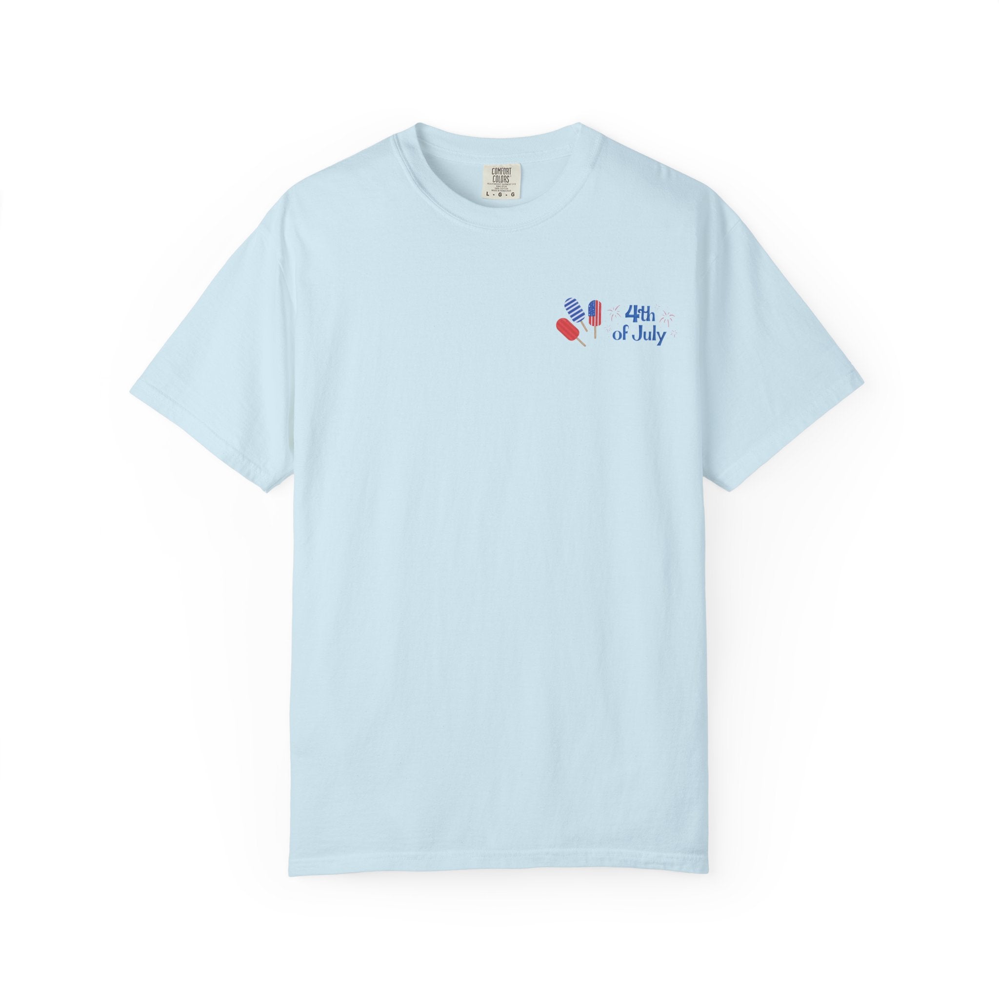 Patriotic Floral 4th of July T-Shirt