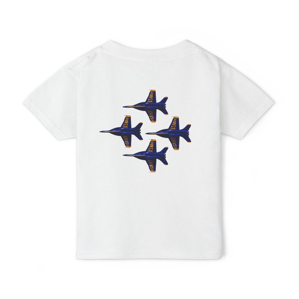 Kids Blue Angels T-Shirt | Youth Jet Formation Tee | US Navy Air Show Shirt | Pensacola FL Design