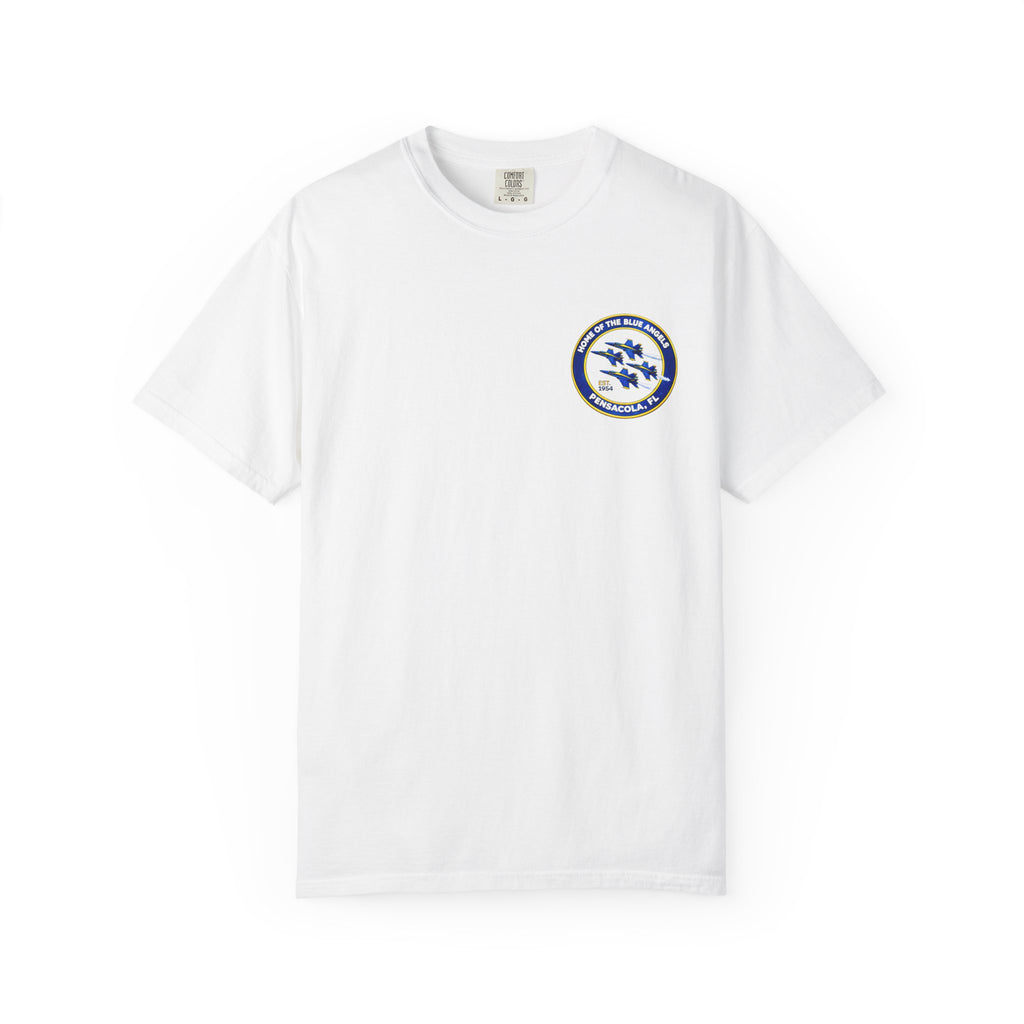 Pensacola Beach Blue Angels Navy Aviation T-Shirt — Florida Air Show Graphic Tee