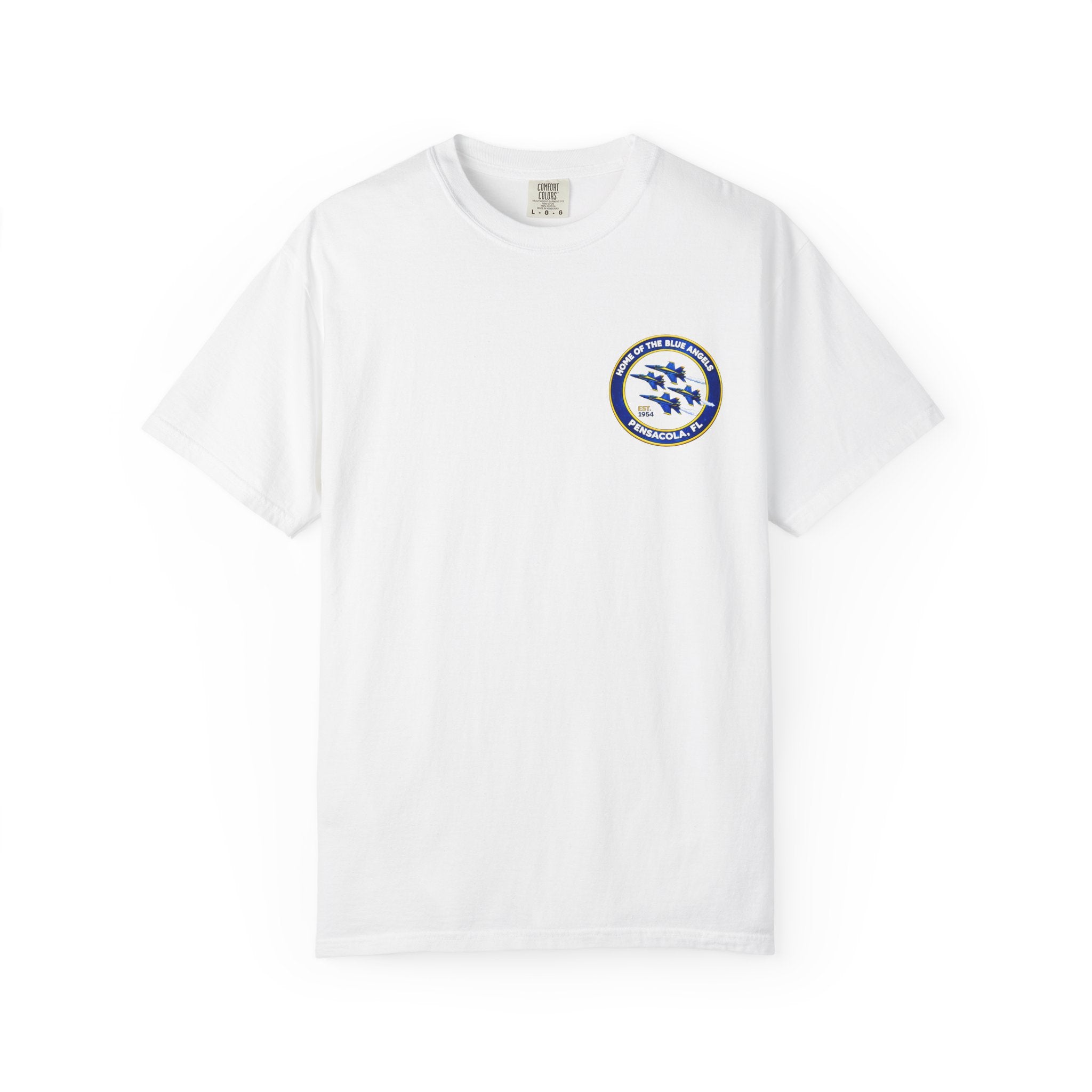 Pensacola Beach Blue Angels Navy Aviation T-Shirt — Florida Air Show Graphic Tee