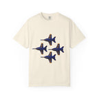 Unisex T-shirt Blue Angels Diamond 4 Front Logo - No Text
