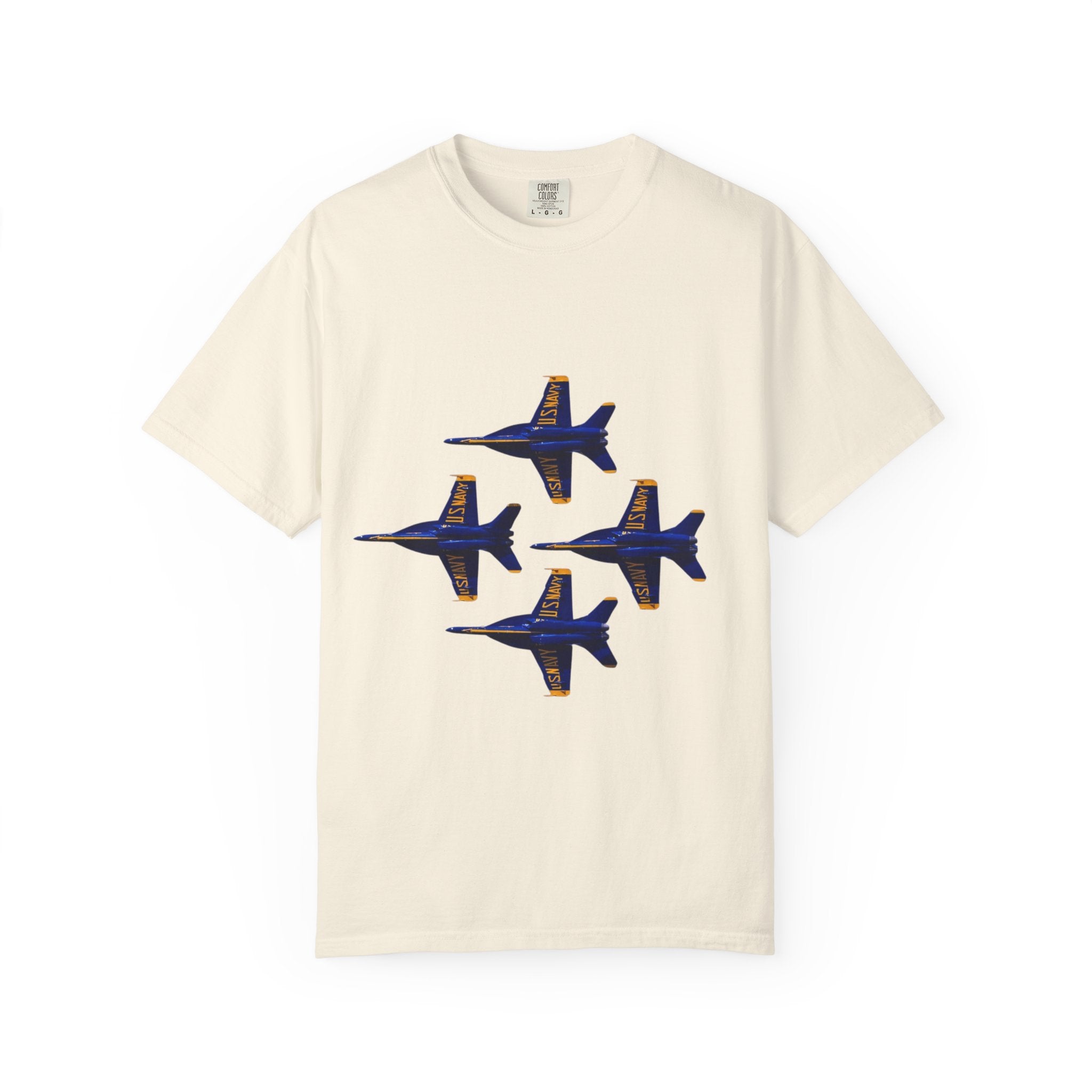 Unisex T-shirt Blue Angels Diamond 4 Front Logo - No Text