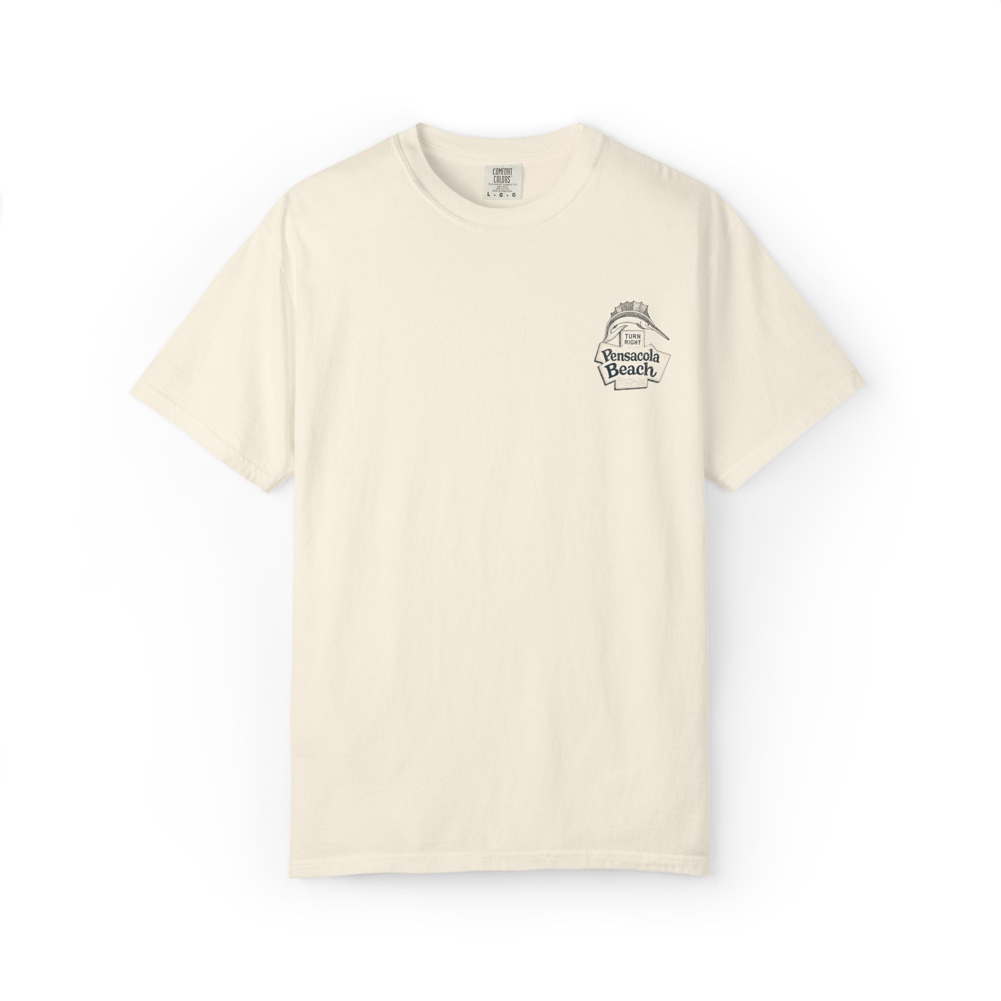Vintage Pensacola Beach Sign T-Shirt - Scenic Drive - Gulf of America Coastal Tee