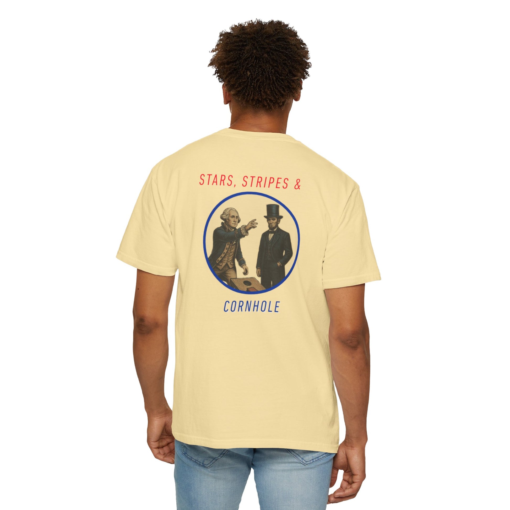 Stars, Stripes & Cornhole T-Shirt