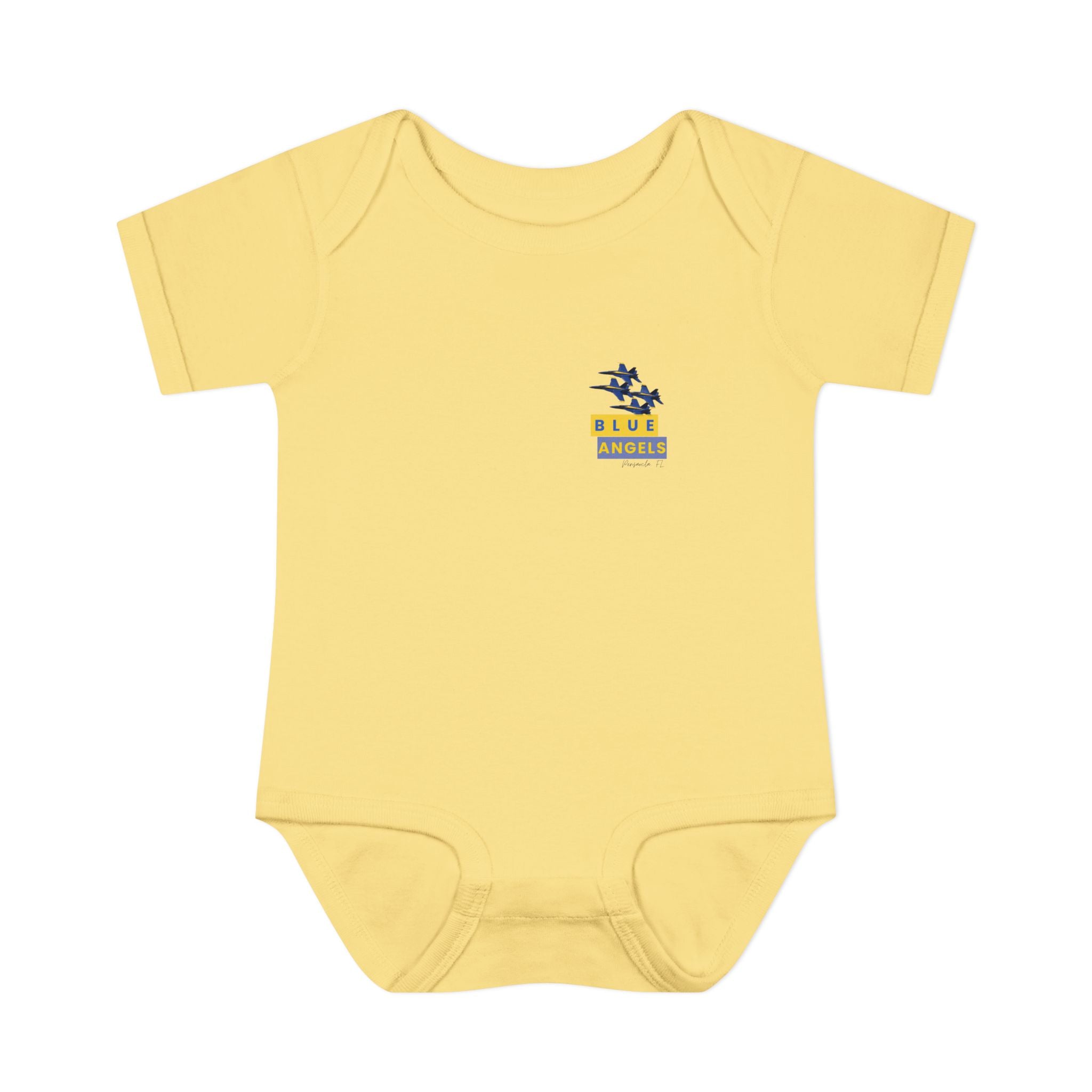 Infant Bodysuit - Blue Angel Airplane Baby Shower Gift and Cute Newborn Clothing