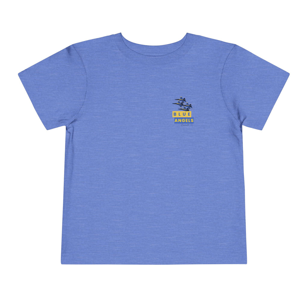 Blue Angels Diamond 4 Kids Shirt | Youth Jet Fighter Tee | Pensacola Florida Navy Air Show T-Shirt